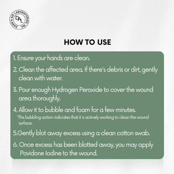 Dann’s Aid Hydrogen Peroxide (Agua Oxigenade) - Image 3