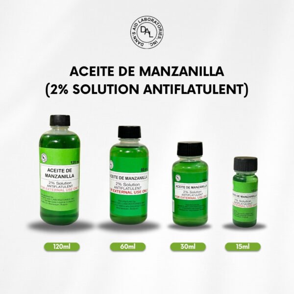 Dann’s Aid Aceite De Manzanilla - Image 2