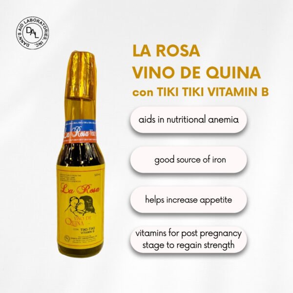 Dann’s Aid La Rosa Vino De Quina - Image 2