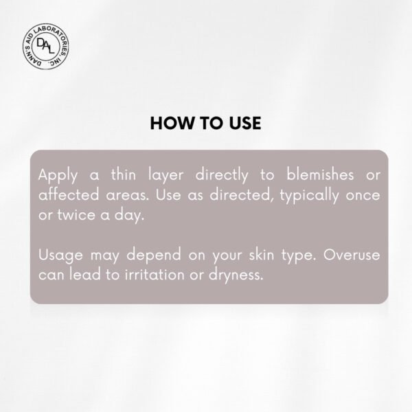 Dann’s Aid Salicylic Acid 10% Solution - Image 4