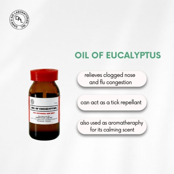 Dann’s Aid Oil of Eucalyptus - Image 2