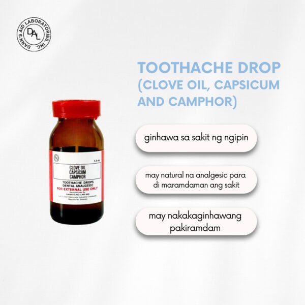 Dann’s Aid Toothache Drop - Image 2