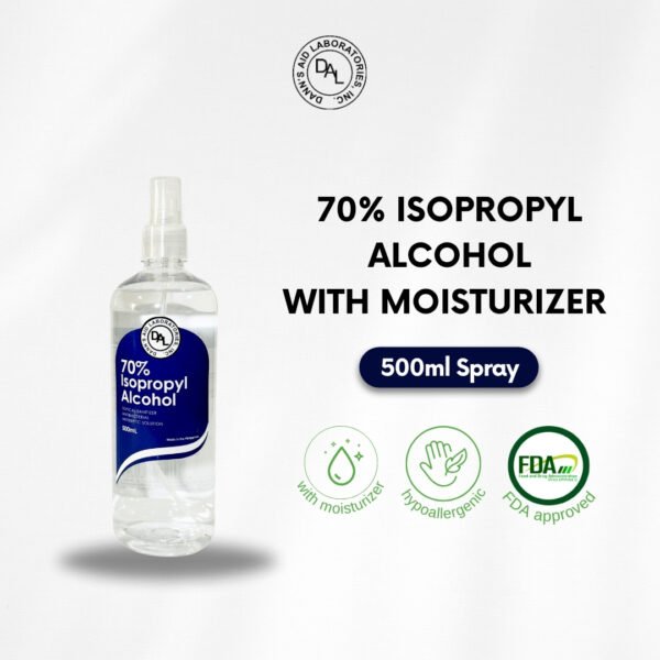 Dann’s Aid 70% Isopropyl Alcohol with Moisturizer - Image 2