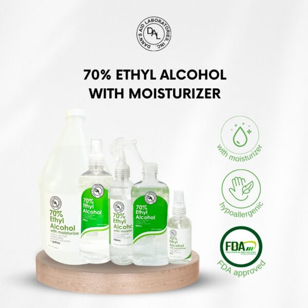 Dann’s Aid 70% Ethyl Alcohol with Moisturizer