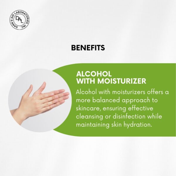 Dann’s Aid 70% Ethyl Alcohol with Moisturizer - Image 3